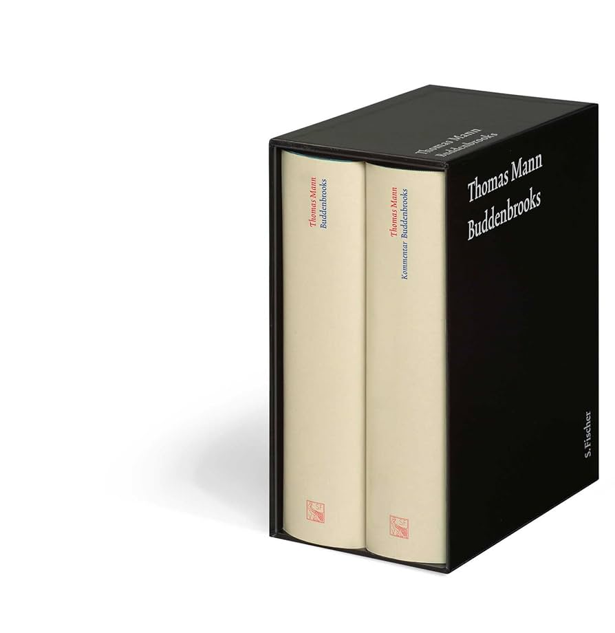 Buddenbrooks: Text und Kommentar in einer Kassette (Thomas